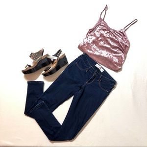 Hollister Mid-Rise Super Skinny Ankle Jeans Sz. 1S